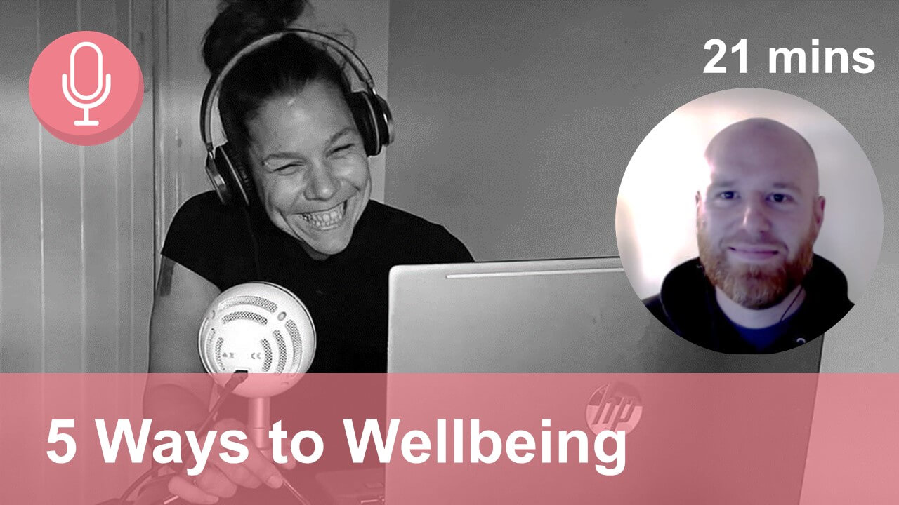 Jamie Douglas 5 Ways to Wellbeing Podcast art
